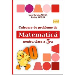 Culegere de probleme de matematica pentru clasa a V a (editia 2023) Puisor