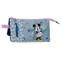 Penar neechipat, Disney Minnie Style, cu 3 compartimente, multicolor, 22x12x5 cm 49843,21