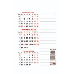 Calendar triptic cu planner 348
