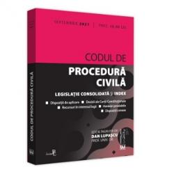 Codul de procedura civila: septembrie 2021