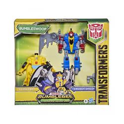 Transformers Cyberverse Figurine Bumblebee Si Dinobot Swoop 14Cm F2724_F2733