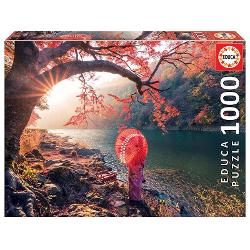 Puzzle 1000 piese Sunrise in Katsura River Japan 18455 clb.ro imagine 2022