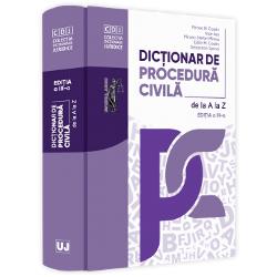 Dictionar de procedura civila de la A la Z, editia III imagine 2022