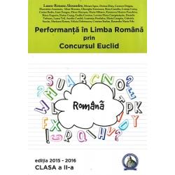 Performanta in limba romana prin concursul Euclid clasa a II a 2015-2016