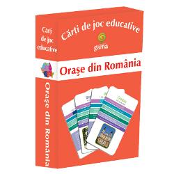 Orase din Romania_Carti de joc educative