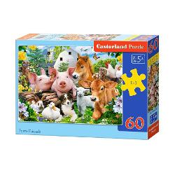 Puzzle 60 piese Farm Friends Castorland 66209
