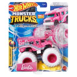 Masinuta Hot Wheels Monster Truck Barbie scara 1:64 MTFYJ44_HNW11