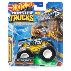 Masinuta Hot Wheels Monster Truck Big Foot scara 1:64 MTFYJ44_HLT11