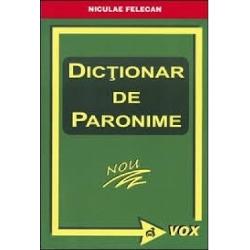 Dictionar de paronime editie noua