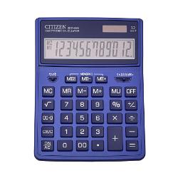 Calculator citizen cu 12 digiti sdc-8 12nrnve albastru