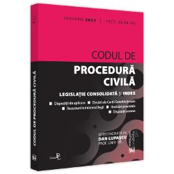 Codul de Procedura Civila: Ianuarie 2022