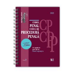 Codul Penal si Codul de Procedura Penala 2022 (Editie Spiralata)