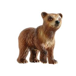 Figurina Pui de urs maro, 5.5 cm