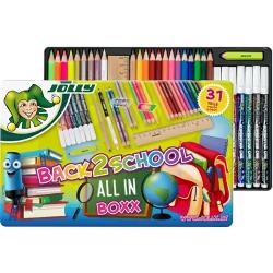 Set 31 piese Jolly School All In Boxx 9940 0224