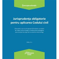Jurisprudenta obligatorie pentru aplicarea Codului civil. Actualizata 3 ianuarie 2022 2022: