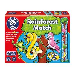 Joc educativ - concurs in padurea tropicala (rainforest match)