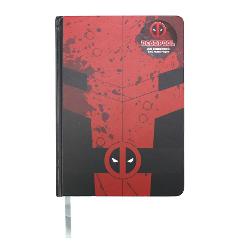 Agenda premium Marvel Deadpool A5, 240 de file, coperta din carton, produs licentiat NBA5MV14