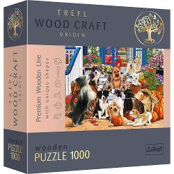 Puzzle cu 1000 de piese, din lemn, trefl - echipa de catei 20149