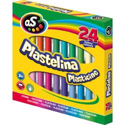 Plastilina scolara Astra, 24 de culori S303219004