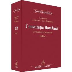 Constitutia romaniei. comentarii pe articole (editia a iii a)