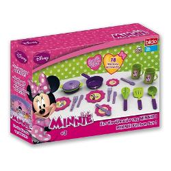 Set de joaca bucatarie mica cu accesorii Minnie Mouse 8414
