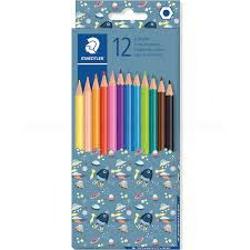 Creioane colorate hexagonale cu 12 culori Staedtler, diverse modele ST-175-PMC 12