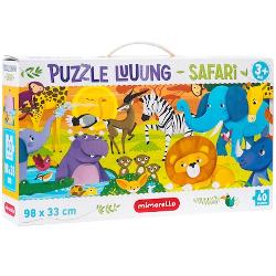 Joc educativ - Puzzle Lung Mimorello - Safari MIM 01 21