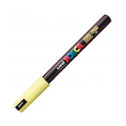 Marker uni pc 1mr posca 0.7 mm,varf fin metalic, sunshine yellow, u.k, 49406 m1263