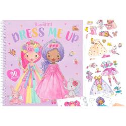 Carte de decorat cu 90 de stickere Princess Mimi - Dress Me Up 12019
