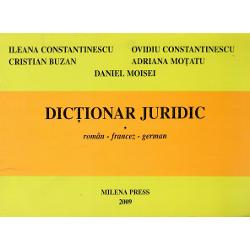 Dictionar juridic roman francez german