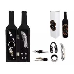 Set cadou cu accesorii pentru vin, 5 piese, 7x32 cm 1250072
