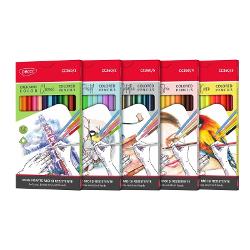 Set cu 5x12 creioane colorate Daco Color Me CC360