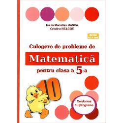 Culegere de probleme de matematica pentru clasa a v a (editia 2022) puisor