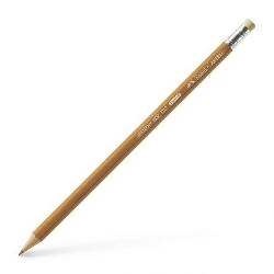 Creion grafit cu radiera, mina HB, Faber-Castell 111714