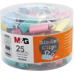 Clipsuri colorate, 55 mm, 48 bucati in cutie, mg abs92768