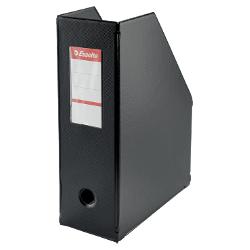 Suport vertical Esselte VIVIDA, pentru documente, PVC, A4, 100 mm, negru 100