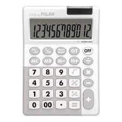 Calculator 12 Digit Milan Antibacterial 159706IBG