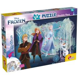 Puzzle 2 in 1 Lisciani, Frozen, 24 piese N02099481