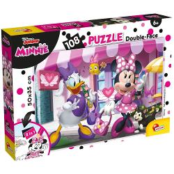 Puzzle 2 In 1 Lisciani, Minnie Mouse, Plus, 108 piese N00047970