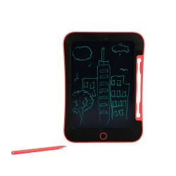 Intertoy Zone - Tableta digitala lcd, pentru scris si desen, edu sun, 8.5 inch, negru-rosu s00003416