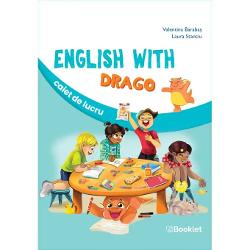 Caiet de limba engleza clasa I. English with Drago