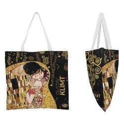 Geanta practica, din material textil, Klimt Kiss 40x43 cm Carmani 0219101