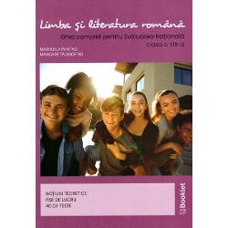 Evaluare nationala limba si literatura romana clasa a VIII a (editia 2022)