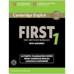 Cambridge english first 1 sb pack(sb+ans+cds)