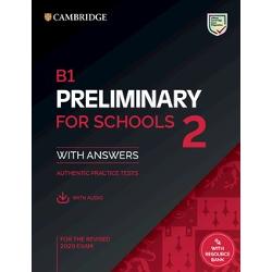 Vezi detalii pentru B1 preliminary for schools 2 with answers