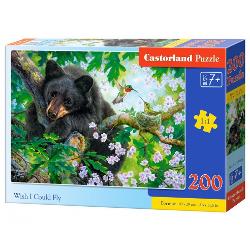 Puzzle cu 200 de piese Castorland - Wish i could fly 222186