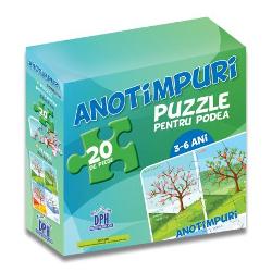 Puzzle pentru podea Anotimpuri (puzzle podea 50x70 afis 50x70)