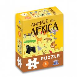 Animale din Africa puzzle