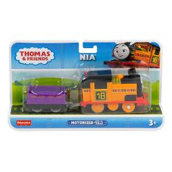 Locomotiva Motorizata Nia, cu vagon, din serialul Thomas & Friends MTHFX96_HDY63