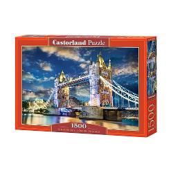 Puzzle cu 1500 de piese Castorland - Tawer Bridge 151967
